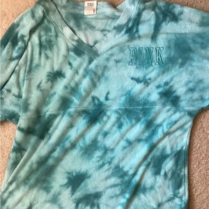 PINK/victoria secret terry cloth beach cover up